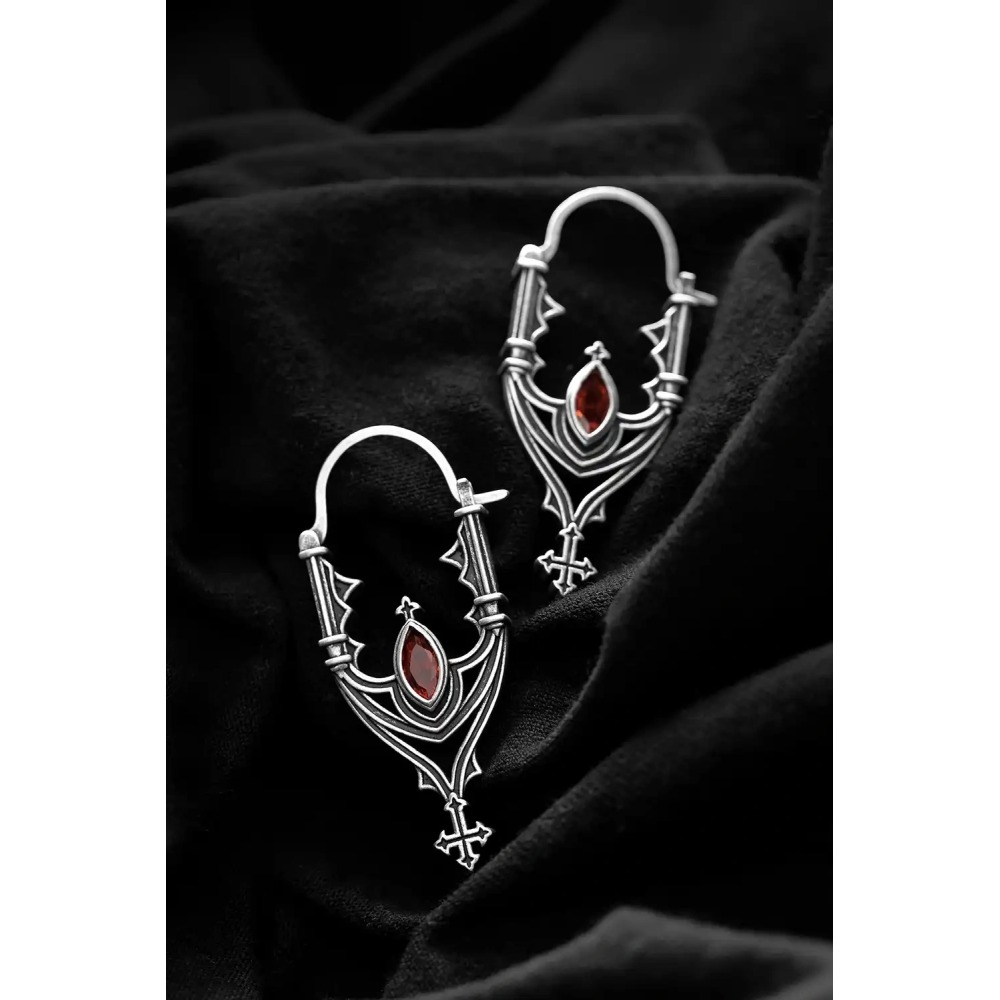 Restyle - Relique Earrings - Silver coloured